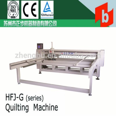 hot sale 2018 best zhengbu HFJ-26G Computerized single needle quilting machine,single head quilting machine